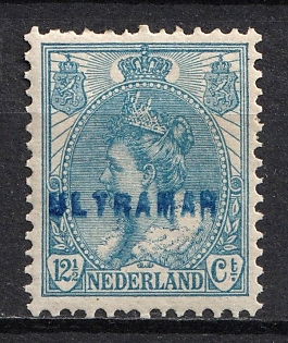 1899-1920 12.5c Netherlands, 'Ultramar', Overseas Specimen