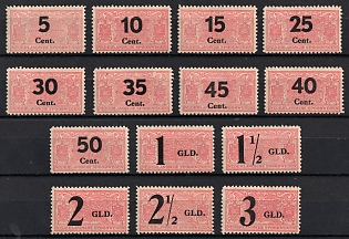 1924-30 Netherlands, Railway Delivery Stamps