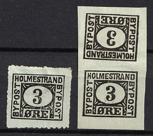 3o Norway, Holmestrand Bypost Local Post