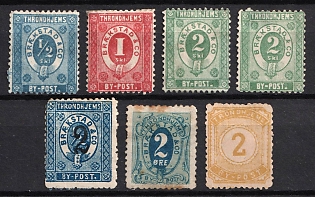 Norway, Trondheim Bypost Local Post