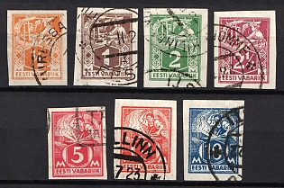 1922-24 Estonia, Imperforate