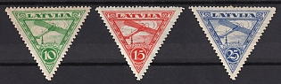 1931 Latvia, Perforated, Complete Set
