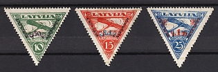 1931 Latvia, Perforated, Complete Set