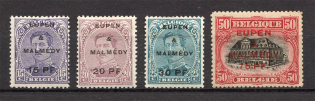 1920 Eupen and Malmedy Belgium Germany Occupation (CV $70)