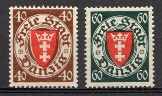 1935 Germany Danzig Gdansk (CV $20, Full Set)
