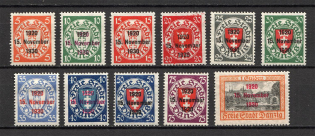 1930 Germany Danzig Gdansk (CV $240, Full Set)