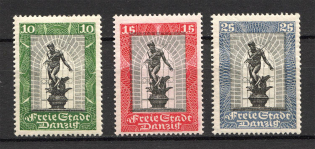 1929 Germany Danzig Gdansk (CV $20, Full Set)