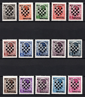 1941 Croatia, NDH, Complete Set