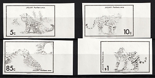 1983 Belize, Trial Color Proofs, Imperforate, Margins, Complete Set