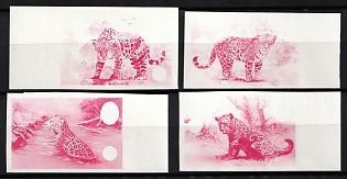 1983 Belize, Trial Color Proofs, Imperforate, Margins, Complete Set