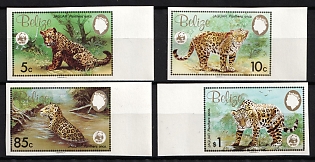 1983 Belize, Proofs, Imperforate Stamps, Margins, Complete Set