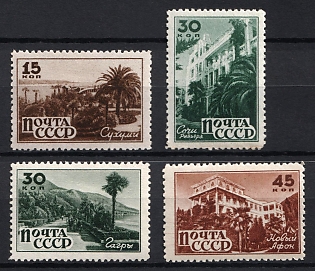 1946 Sanatoriums of the USSR, Soviet Union, USSR, Russia, Complete Set