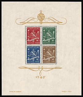 1945 Portugal, Souvenir Sheet