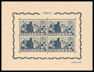 1945 Portugal, Souvenir Sheet
