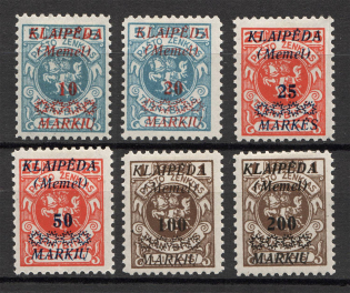 1923 Germany Klaipeda Memel (Full Set)