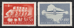 1945 Croatia, NDH, Signed