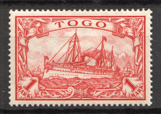 1900 Togo German Colony 1 Mark