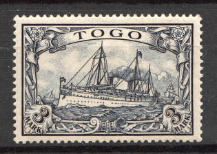 1900 Togo German Colony 3 Mark