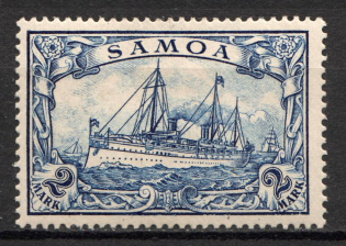 1900 Samoa German Colony 2 M
