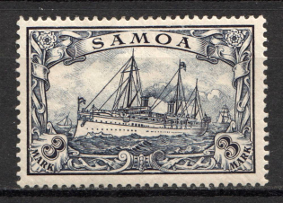 1900 Samoa German Colony 3 M
