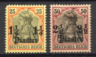 1905 Turkey German Offices Abroad (CV $30)
