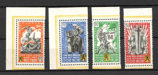 1941 Germany Reich Belgian Legion (CV $150, Full Set, MNH)