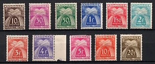 1943-46 Andorra, French Colonies, Official Stamps, Complete Set