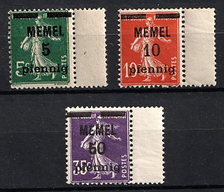 1920 Memel, Germany, Margins