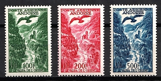 1955 Andorra, French Colonies, Airmail