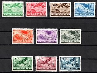 1936 Hungary, Airmail, Complete Set