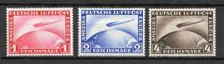 1928 Germany Weimar Reich Airmail (CV $110, Full Set)