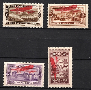 1926 Lebanon, French Colonies, Airmail, Complete Set