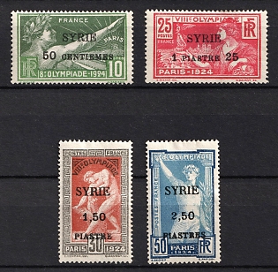 1924 Syria, French Colonies, Complete Set