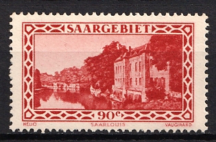 1932 90c Saar, Germany, Complete Set