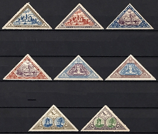 1933 Lithuania, Airmail, Complete Set