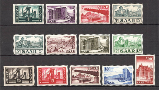1952-55 Germany Saar (CV $50, MNH)