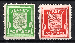 1941-42 Jersey, German Occupation, Germany, Complete Set