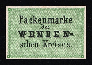 1863 4k Wenden, Livonia, Russian Empire, Russia