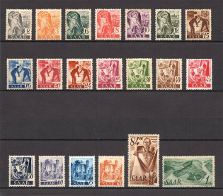 1947 Germany Saar (Full Set)