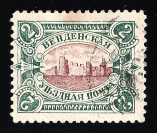 1901-03 2k Wenden, Livonia, Russian Empire, Russia, Type II