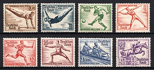 1936 Third Reich, Germany, Complete Set
