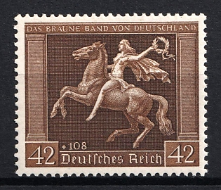 1938 42pf Third Reich, Germany, Complete Set