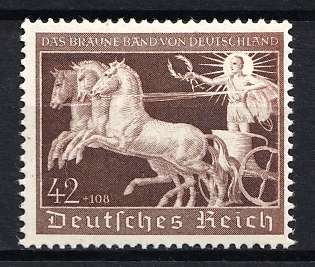 1940 42pf Third Reich, Germany, Complete Set