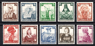 1935 Third Reich, Germany, Complete Set