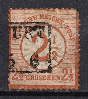 1874 2.5gr German Empire, Germany