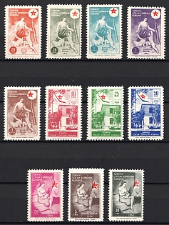 1956 Turkey, Charity stamps, Complete Set