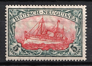 1918 5m New Guinea, German Colonies, Kaiser’s Yacht, Germany