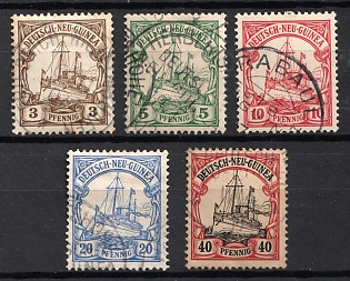 1900-01 New Guinea, German Colonies, Kaiser’s Yacht, Germany