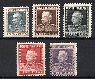1927-29 Italy, Complete Set