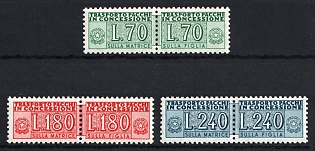 1966 Italy, Parcel Post Stamps, Complete Set